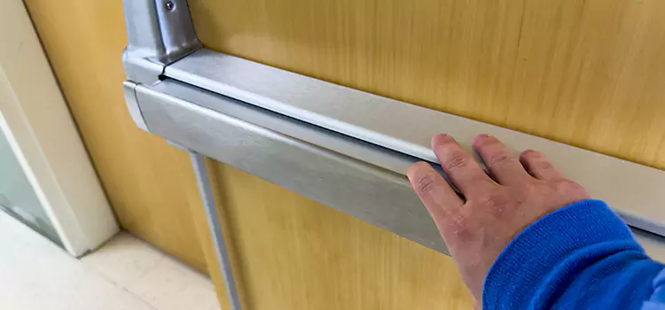 Installing a Push Bar on a Door Ronkonkoma